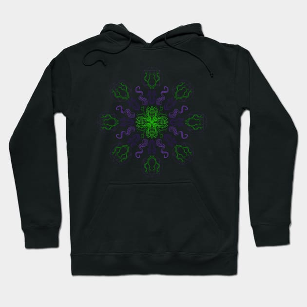 Eldritch Mandala Hoodie by MareveDesign